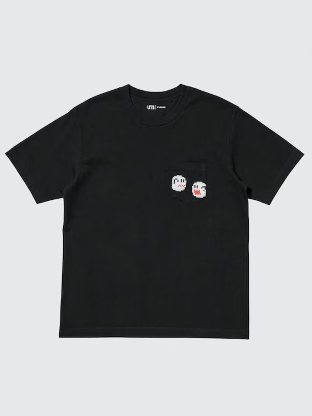 UNIQLO UT ARCHIVE Super Mario Boo Ghost Graphic T-Shirt - Black, Size Small